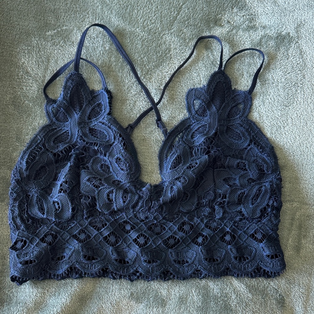 Anemone Midnight Lace Bralette